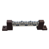 Outback Bus Bar with Brown Insulators & Mounting Screws (SKU Part Number TBB-BROWN).